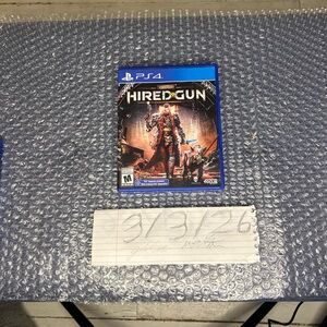 Sony PS4 Hired Gun (blue) - Action Shooter Game